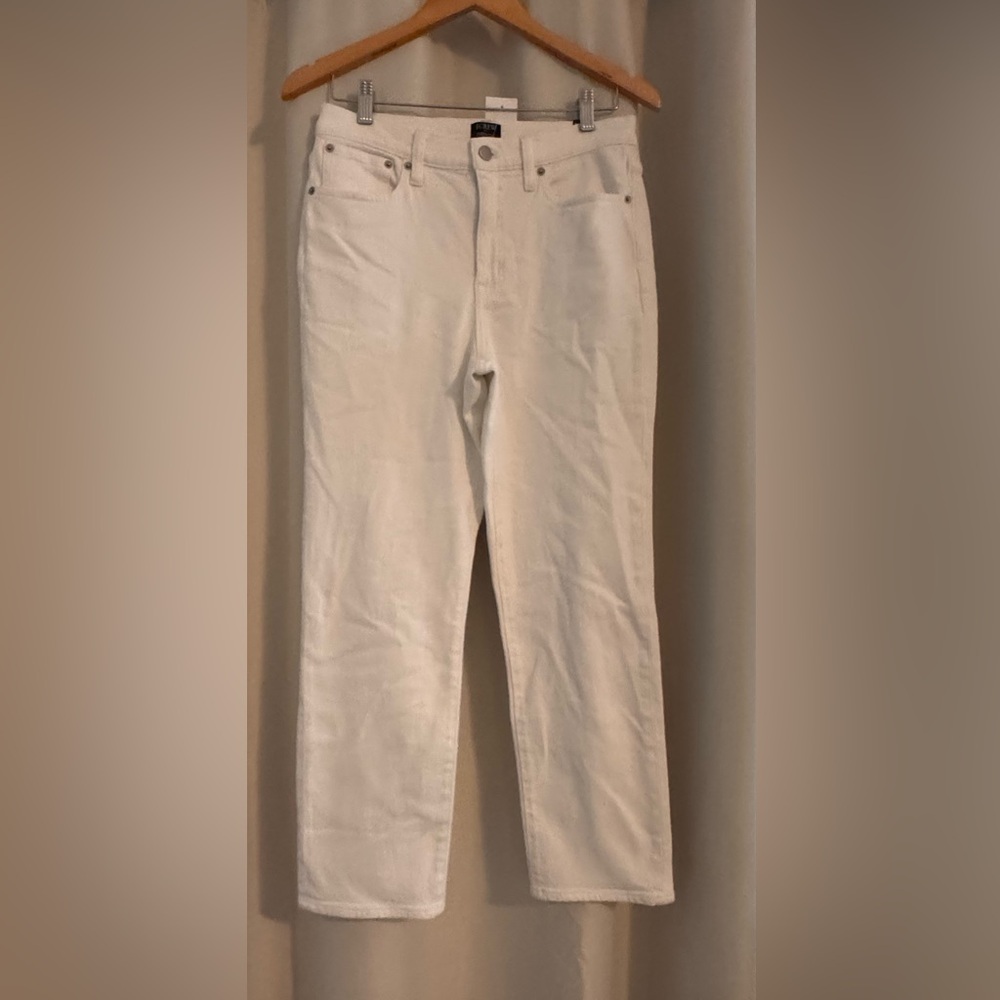 J Crew Essential Straight All- Day Stretch NWT size 28